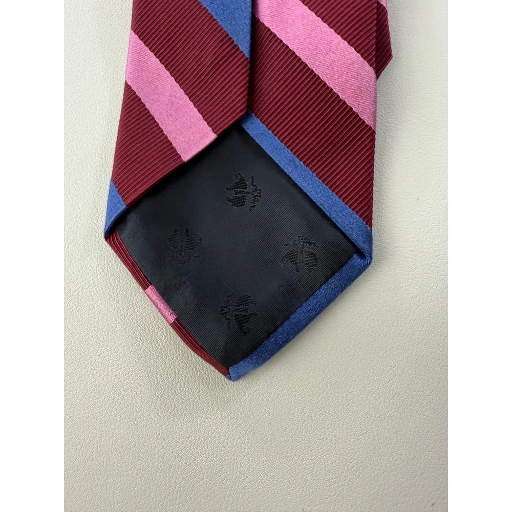 Brooks Brothers Makers & Merchants‎ Striped Silk Necktie Mens